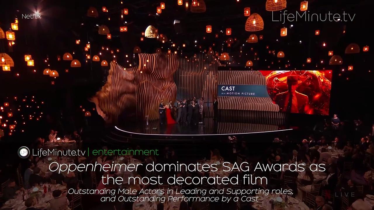 Oppenheimer and The Bear Dominate SAG 2024, Barbra Streisand Receives Life Achievement Award, The Devil Wears Prada Cast Reuni
